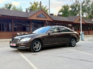 2011 Mercedes-Benz S-Класс 500 Long V (W221) Рестайлинг, коричневый, 1950000 рублей, вид 1