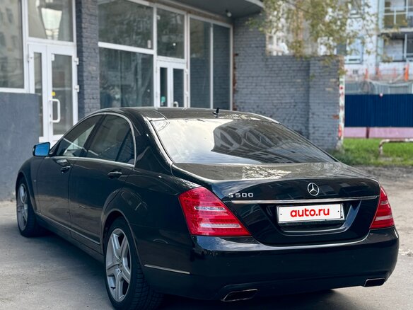 2008 Mercedes-Benz S-Класс 350 V (W221), чёрный - вид 2