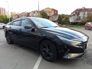 2021 Hyundai Elantra VII (CN7), чёрный, 1850000 рублей, вид 1