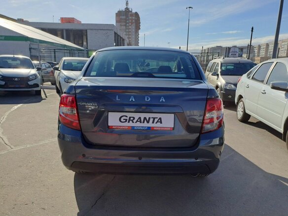 2026 Lada (ВАЗ) Granta I Рестайлинг, серый, 1331900 рублей - вид 4