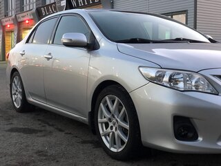 2012 Toyota Corolla X (E140, E150) Рестайлинг, серебристый, 1150000 рублей, вид 2