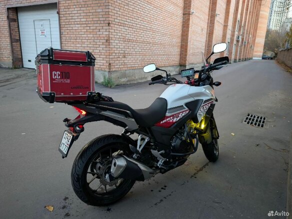 2017 Honda CB 400X, красный, 570000 рублей