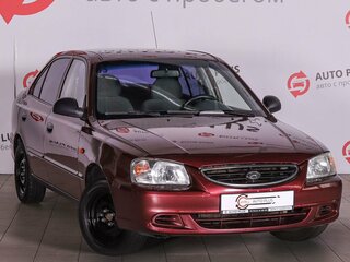 2008 Hyundai Accent ТагАЗ II, красный, 499000 рублей, вид 1