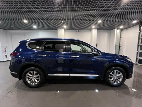 2019 Hyundai Santa Fe IV, синий, 2690000 рублей, вид 2