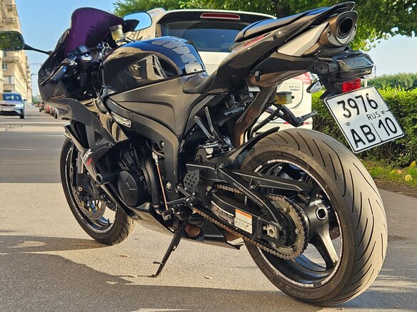 2008 Honda CBR 600RR, чёрный, 670000 рублей - вид 5