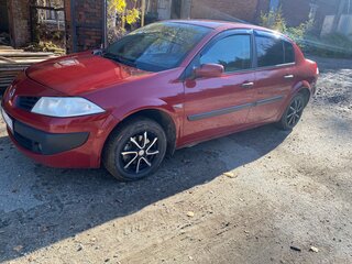 2008 Renault Megane II Рестайлинг, красный, 360000 рублей, вид 1