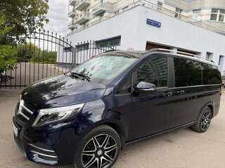 2019 Mercedes-Benz V-Класс Long 250 d длинный III (W447) Рестайлинг, синий, 4950000 рублей, вид 1