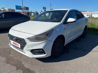 2018 Hyundai Solaris II, белый, 530000 рублей, вид 1