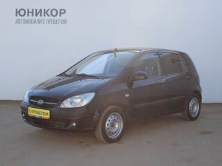 2008 Hyundai Getz I Рестайлинг, чёрный, 459000 рублей, вид 1