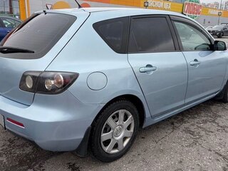 2006 Mazda 3 I (BK) Рестайлинг, серебристый, 375000 рублей, вид 3