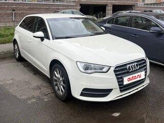 2014 Audi A3 III (8V), белый, 1290000 рублей, вид 1