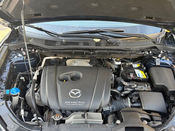 2016 Mazda CX-5 I Рестайлинг, синий, 1930000 рублей - вид 8
