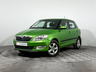 2012 Skoda Fabia II Рестайлинг, зелёный, 620000 рублей, вид 1