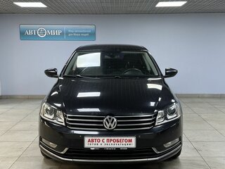 2012 Volkswagen Passat B7, чёрный, 815000 рублей, вид 2