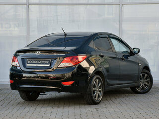2011 Hyundai Solaris I, чёрный, 520000 рублей, вид 2