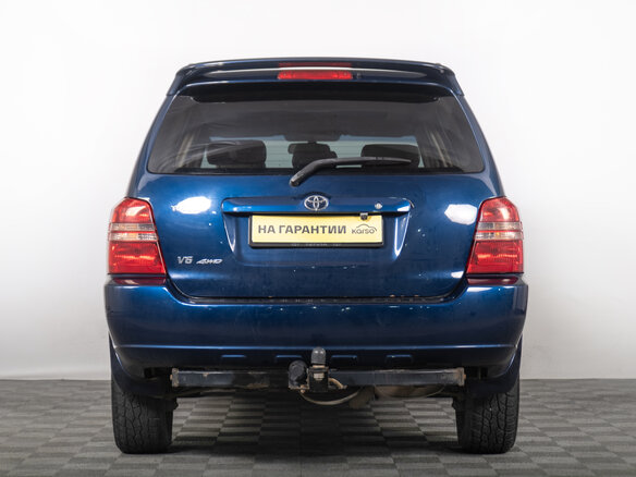 2001 Toyota Highlander I (XU20), синий - вид 3
