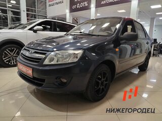 2012 Lada (ВАЗ) Granta I, синий, 199000 рублей, вид 1