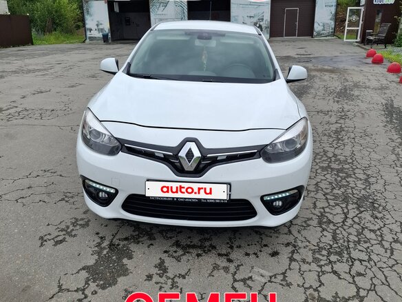 2014 Renault Fluence I Рестайлинг, белый