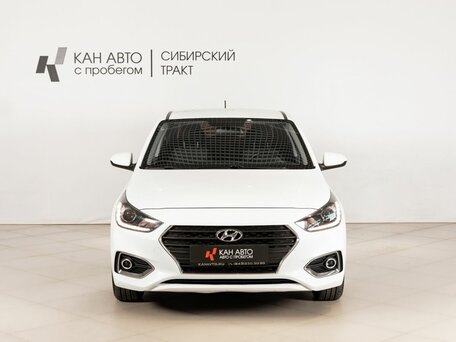 2018 Hyundai Solaris II, белый, 1150000 рублей, вид 2