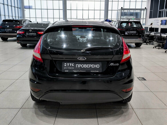 2008 Ford Fiesta Mk6, чёрный, 450000 рублей - вид 5