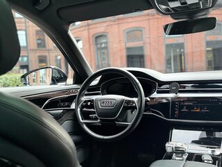 2021 Audi A8 Long 55 TFSI IV (D5), чёрный, 6990000 рублей, вид 5