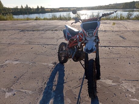2024 Kayo Basic TT125, белый, 65000 рублей, вид 2