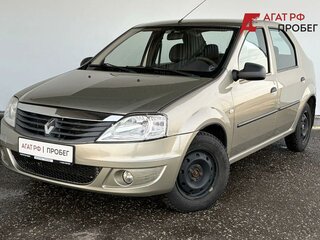 2011 Renault Logan I Рестайлинг, бежевый, 495000 рублей, вид 1