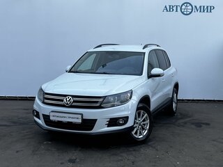 2014 Volkswagen Tiguan I Рестайлинг, белый, 1135000 рублей, вид 1