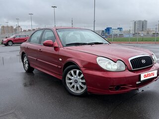 2004 Hyundai Sonata IV (EF) Рестайлинг, красный, 340000 рублей, вид 3