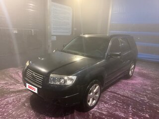 2007 Subaru Forester II Рестайлинг, чёрный, 800000 рублей, вид 1