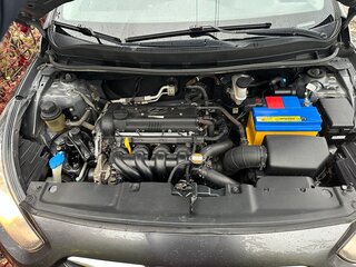 2011 Hyundai Solaris I, серый, 490000 рублей, вид 5