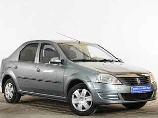 2013 Renault Logan I Рестайлинг, синий, 759000 рублей, вид 1