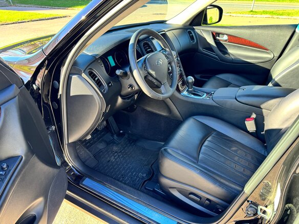 2012 Infiniti EX EX25 I (J50), чёрный - вид 15
