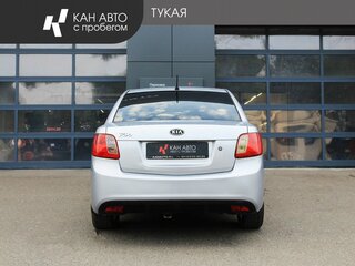 2011 Kia Rio II Рестайлинг, серебристый, 463000 рублей, вид 4