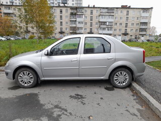 2012 Renault Logan I Рестайлинг, серый, 700000 рублей, вид 5