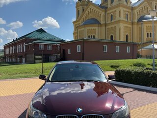 2006 BMW 5 серии 525xi V (E60/E61), красный, 1100000 рублей, вид 2