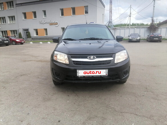 2017 Lada (ВАЗ) Granta I, чёрный