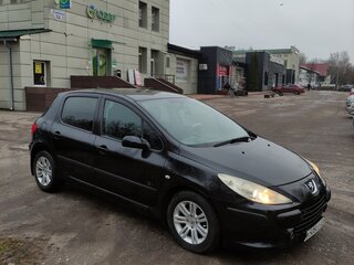 2006 Peugeot 307 I Рестайлинг, чёрный, 350000 рублей, вид 3
