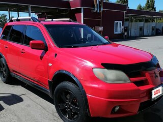 2002 Mitsubishi Outlander I, красный, 470000 рублей, вид 2