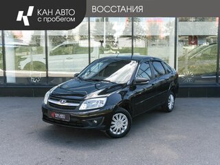 2014 Lada (ВАЗ) Granta I, чёрный, 399540 рублей, вид 1