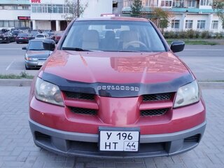 2003 Mitsubishi Outlander I, красный, 420000 рублей, вид 2