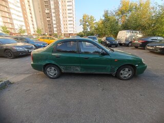 2007 Chevrolet Lanos I, зелёный, 115000 рублей, вид 3