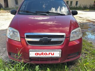 2009 Chevrolet Aveo I Рестайлинг, красный, 350000 рублей, вид 1