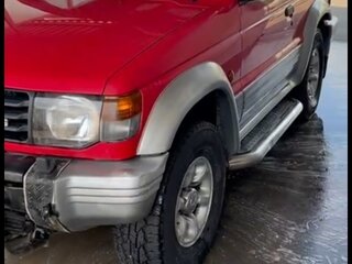 1991 Mitsubishi Pajero II, красный, 380000 рублей, вид 2