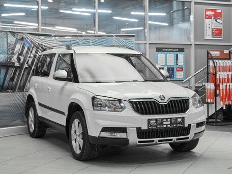 2014 Skoda Yeti I Рестайлинг, белый, 849000 рублей, вид 3