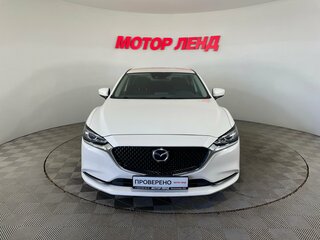 2018 Mazda 6 III (GJ) Рестайлинг 2, белый, 1700000 рублей, вид 2
