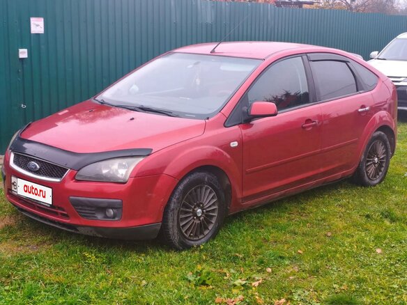 2007 Ford Focus II, красный, 430000 рублей