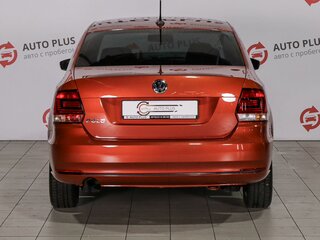 2017 Volkswagen Polo V Рестайлинг, оранжевый, 1170000 рублей, вид 5