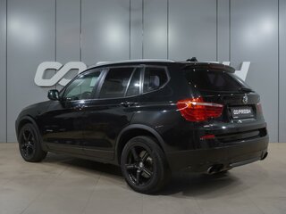 2012 BMW X3 20i xDrive II (F25), чёрный, 1565000 рублей, вид 2
