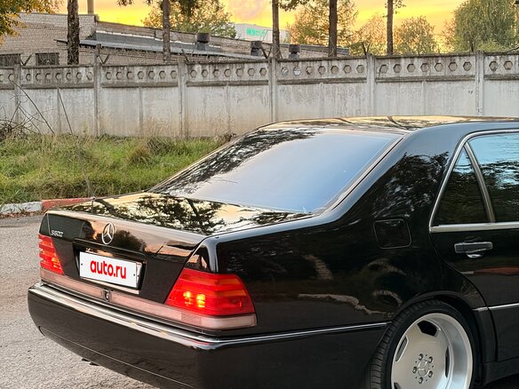 1994 Mercedes-Benz S-Класс 320 Long 5-speed III (W140), чёрный - вид 12